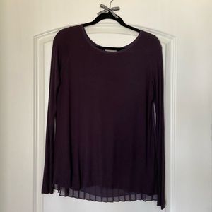 Bordeaux (Anthro) tunic, S, eggplant color